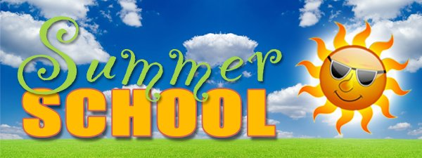 Summer school graphic